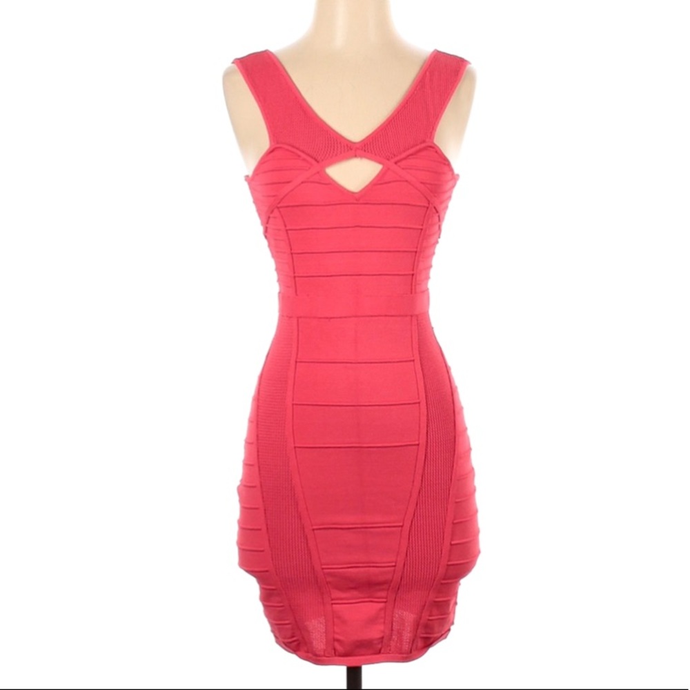 Arden B Pink Body Con Dress